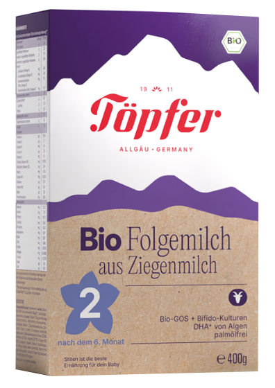 Töpfer Bio 2 cu lapte de capră