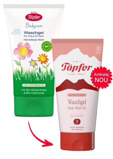Töpfer Babycare gel de duș pentru păr şi corp