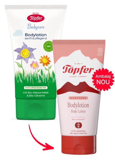 Töpfer Babycare loțiune de corp pentru bebeluşi